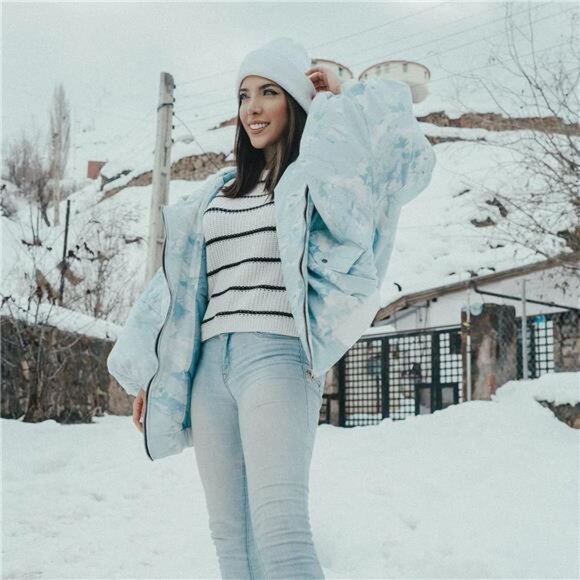 Knit Winter Beanie for Women - Picture 6 of 7